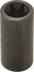 Proto - 1/4" Drive Impact Socket - 1" OAL - Exact Tooling