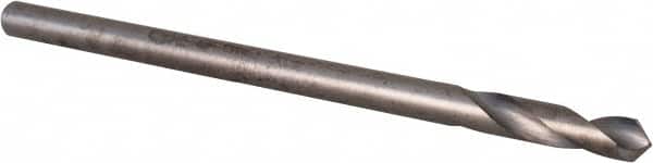 Made in USA - 1/8" Body Diam, 90° Point, Solid Carbide, 2-1/2" Overall Length, Spotting Drill - Exact Tooling