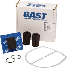 Gast - 9 Piece Air Compressor Repair Kit - For Use with Gast 0823/1023 Oil-Less "Q" Models with Internal Filtration - Exact Tooling