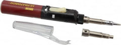Master Appliance - Butane Touch - 1.3 hr Operating Time, 0.5 oz Fuel Capacity - Exact Tooling