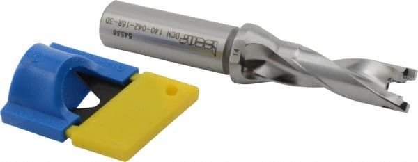 Iscar - 14mm to 14.4mm Diam, 3xD, 42mm Max Depth, 16mm Shank Diam, 110.1mm OAL, Replaceable-Tip Drill - FCP, HCP-IQ, ICK, ICK-2M, ICM, ICP, iCP-2M Insert, 14 Seat Size, 89130827 Toolholder, Series SumoCham - Exact Tooling