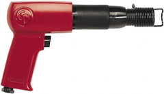 Chicago Pneumatic - 2,300 BPM, 3-1/2 Inch Long Stroke, Pneumatic Scaling Hammer - 25 CFM Air Consumption, 1/4 NPT Inlet - Exact Tooling
