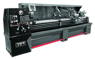 21x80 Geared Head Lathe with 3-1/8" D1-8 Large Spindle Bore;Matrix disc clutch; 21" swing; 80" between centers; 10-2/3" cross slide travel; 16 spindle speeds (20-1600RPM); 10HP 230/460V 3PH Prewired 230V CSA/UL Certified - Exact Tooling
