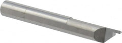 Scientific Cutting Tools - 0.063" Groove Width, 0.32" Min Hole Diam, 0.13" Max Hole Depth, Face Grooving Tool - 2-1/2" OAL, Solid Carbide, Uncoated - Exact Tooling