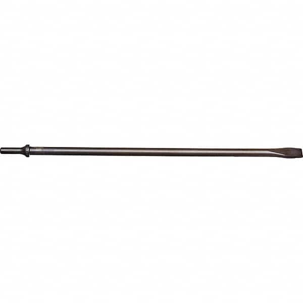 Mayhew - 1" Head Width, 18" OAL, Cold Chisel - Round Drive, Round Shank, Steel - Exact Tooling