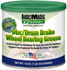 LubriMatic - 16 oz Tub Biobased General Purpose Grease - Blue, 350°F Max Temp, - Exact Tooling