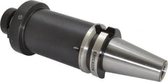 Kennametal - BT40 Taper Shank 1-1/4" Pilot Diam Shell Mill Holder - 5" Flange to Nose End Projection, 2.88" Nose Diam, 5/8-18 Lock Screw, Through-Spindle & DIN Flange Coolant - Exact Tooling