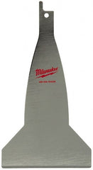 Milwaukee Tool - Power Saw Scraper Blade - For Use with All Hackzall & Sawzall Recip Saws - Exact Tooling