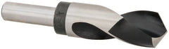 Hertel - 1-5/16" Drill, 118° Point, High Speed Steel Silver Deming & Reduced Shank Drill Bit - Exact Tooling