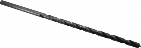 Hertel - 5/8" 118° 2-Flute High Speed Steel Extra Length Drill Bit - Exact Tooling
