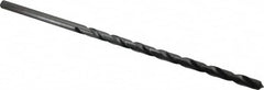 Hertel - 5/8" 118° 2-Flute High Speed Steel Extra Length Drill Bit - Exact Tooling