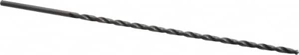 Hertel - 15/64" 118° 2-Flute High Speed Steel Extra Length Drill Bit - Exact Tooling