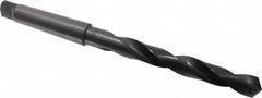 Hertel - 51/64", 3MT 118° Point High Speed Steel Taper Shank Drill Bit - Exact Tooling