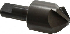Hertel - 1-1/2" Head Diam, 3/4" Shank Diam, 4 Flute 100° High Speed Steel Countersink - Exact Tooling