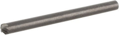 Hertel - 1/8" Head Diam, 1/8" Shank Diam, 4 Flute 120° High Speed Steel Countersink - 1-5/8" OAL, Straight Shank - Exact Tooling