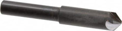 Hertel - 5/16" Head Diam, 1/4" Shank Diam, 4 Flute 100° High Speed Steel Countersink - Exact Tooling