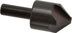 Hertel - 1-1/4" Head Diam, 1/2" Shank Diam, 4 Flute 90° High Speed Steel Countersink - Exact Tooling
