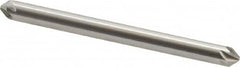 Hertel - 1/8" Head Diam, 1/8" Shank Diam, 6 Flute 82° High Speed Steel Countersink - Exact Tooling