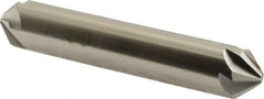 Hertel - 5/8" Head Diam, 5/8" Shank Diam, 6 Flute 90° High Speed Steel Countersink - Exact Tooling