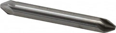 Hertel - 1/4" Head Diam, 1/4" Shank Diam, 6 Flute 60° High Speed Steel Countersink - Exact Tooling
