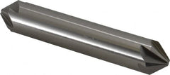 Hertel - 5/8" Head Diam, 5/8" Shank Diam, 6 Flute 82° High Speed Steel Countersink - Exact Tooling