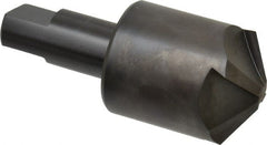 Hertel - 1-1/2" Head Diam, 3/4" Shank Diam, 4 Flute 120° High Speed Steel Countersink - Exact Tooling