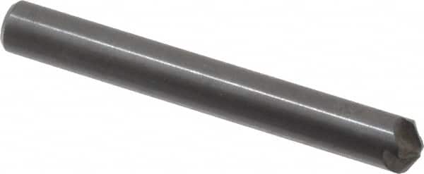 Hertel - 3/16" Head Diam, 3/16" Shank Diam, 4 Flute 120° High Speed Steel Countersink - Exact Tooling