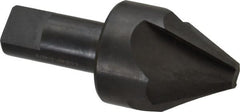 Hertel - 1-1/2" Head Diam, 3/4" Shank Diam, 4 Flute 60° High Speed Steel Countersink - Exact Tooling