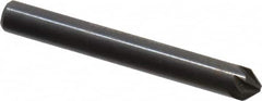 Hertel - 3/16" Head Diam, 3/16" Shank Diam, 6 Flute 90° High Speed Steel Countersink - Exact Tooling