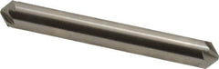 Hertel - 5/16" Head Diam, 5/16" Shank Diam, 6 Flute 100° High Speed Steel Countersink - 2-1/2" OAL, Straight Shank - Exact Tooling