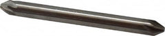 Hertel - 3/16" Head Diam, 3/16" Shank Diam, 6 Flute 60° High Speed Steel Countersink - 2" OAL, Straight Shank - Exact Tooling