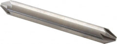 Hertel - 5/16" Head Diam, 5/16" Shank Diam, 6 Flute 60° High Speed Steel Countersink - Exact Tooling