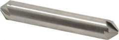 Hertel - 1/2" Head Diam, 1/2" Shank Diam, 6 Flute 90° High Speed Steel Countersink - Exact Tooling