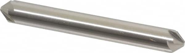 Hertel - 5/16" Head Diam, 5/16" Shank Diam, 6 Flute 90° High Speed Steel Countersink - Exact Tooling