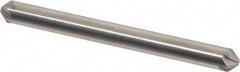 Hertel - 3/16" Head Diam, 3/16" Shank Diam, 6 Flute 90° High Speed Steel Countersink - Exact Tooling