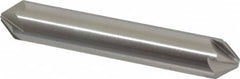 Hertel - 1/2" Head Diam, 1/2" Shank Diam, 6 Flute 82° High Speed Steel Countersink - Exact Tooling