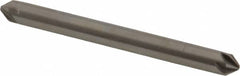 Hertel - 3/16" Head Diam, 3/16" Shank Diam, 6 Flute 82° High Speed Steel Countersink - Exact Tooling