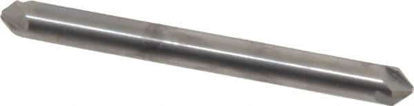 Hertel - 3/16" Head Diam, 3/16" Shank Diam, 4 Flute 90° Solid Carbide Countersink - Exact Tooling