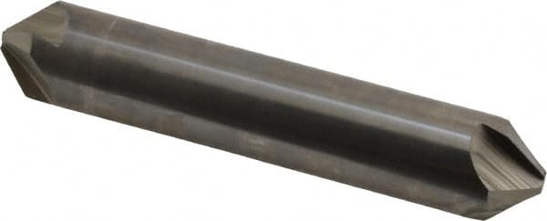 Hertel - 3/4" Head Diam, 3/4" Shank Diam, 4 Flute 90° Solid Carbide Countersink - Exact Tooling