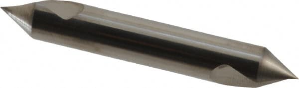 Hertel - 3/8" Head Diam, 3/8" Shank Diam, 1 Flute 60° Solid Carbide Countersink - Exact Tooling