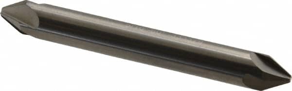Hertel - 5/16" Head Diam, 5/16" Shank Diam, 4 Flute 60° Solid Carbide Countersink - Exact Tooling