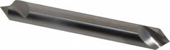 Hertel - 1/4" Head Diam, 1/4" Shank Diam, 1 Flute 82° Solid Carbide Countersink - Exact Tooling