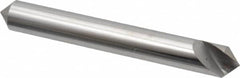 Hertel - 1/4" Head Diam, 1/4" Shank Diam, 1 Flute 90° Solid Carbide Countersink - Exact Tooling