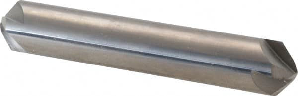 Hertel - 1/2" Head Diam, 1/2" Shank Diam, 4 Flute 100° Solid Carbide Countersink - Exact Tooling