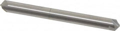 Hertel - 3/16" Head Diam, 3/16" Shank Diam, 4 Flute 100° Solid Carbide Countersink - Exact Tooling
