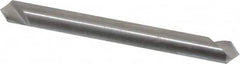 Hertel - 3/16" Head Diam, 3/16" Shank Diam, 1 Flute 90° Solid Carbide Countersink - Exact Tooling