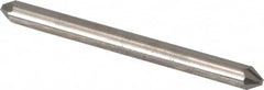 Hertel - 1/8" Head Diam, 1/8" Shank Diam, 4 Flute 60° Solid Carbide Countersink - 1-1/2" OAL, Straight Shank - Exact Tooling