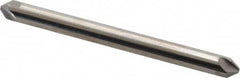 Hertel - 1/8" Head Diam, 1/8" Shank Diam, 4 Flute 82° Solid Carbide Countersink - Exact Tooling