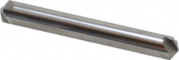 Hertel - 1/4" Head Diam, 1/4" Shank Diam, 4 Flute 120° Solid Carbide Countersink - Exact Tooling