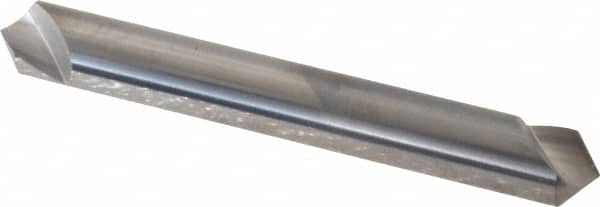 Hertel - 5/16" Head Diam, 5/16" Shank Diam, 1 Flute 100° Solid Carbide Countersink - Exact Tooling